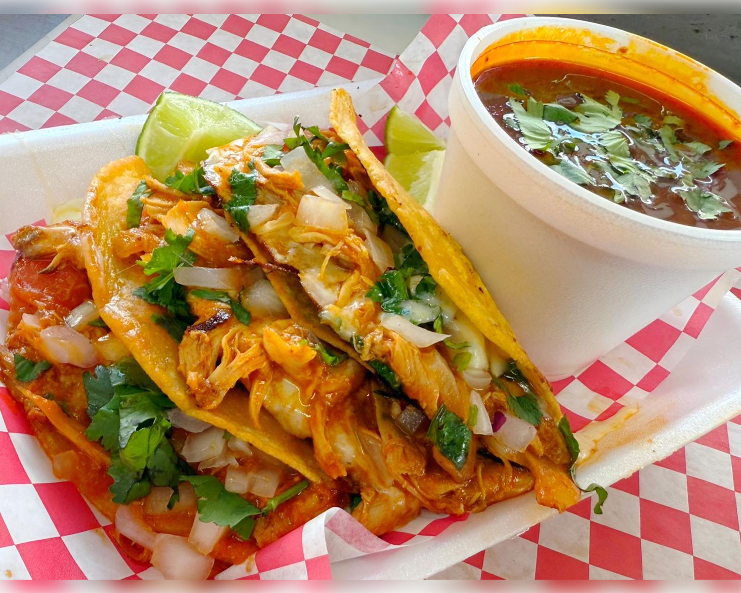 Chicken Birria Tacos